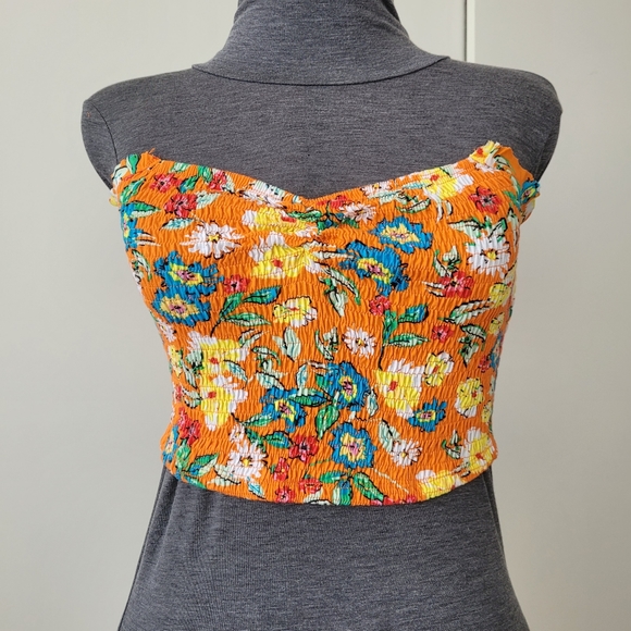 Zara Tops - Zara Smocked Tube Top